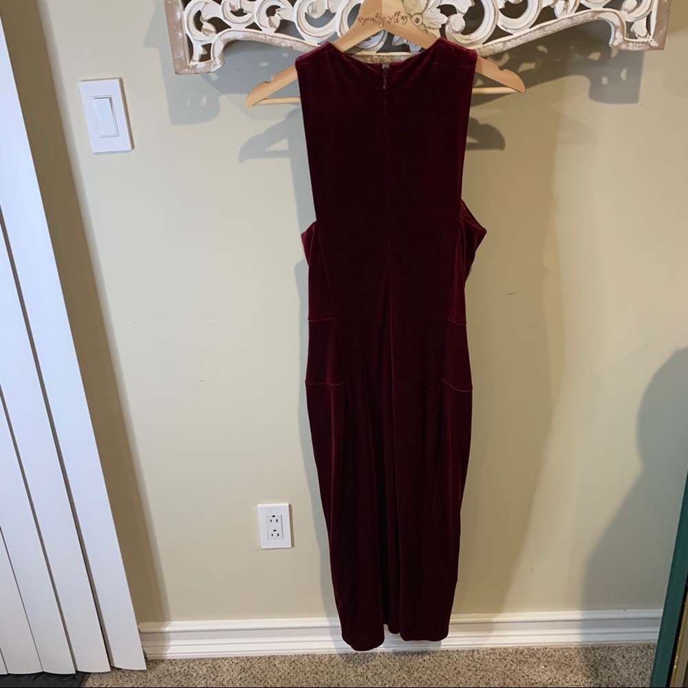Maroon bcbg dress - Picture 4 of 4